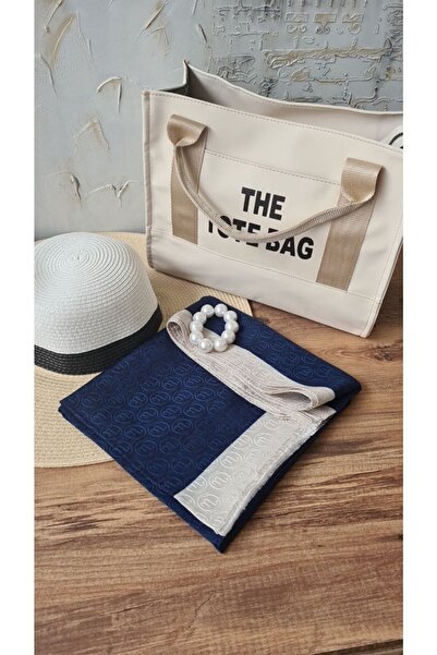 Nilbutik Ινδικό σάλι με μεταξωτό μονόγραμμα