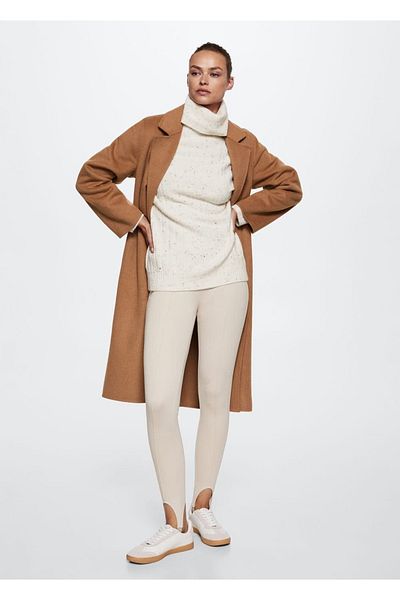 MANGO Woman Melted Turtleneck Sweater