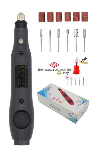 BEAUTY BOX COSMETIC Nail File Machine Permanent Nail Polish Remover Callus Cleaner Polishing Manicure Pedicure Prosthetic Nail G