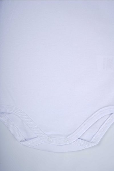 MİNİKO KİDS Hoppidik Cotton Solid Color Baby Strap Snap-On Bodysuit