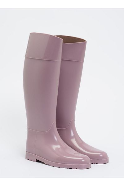 F By Fabrika Pvc Salmon Γυναικείες Μπότες Enda