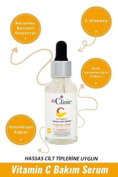 Dr. Clinic Lekeli Ciltler Için C Vitamini Serumu 30 Ml
