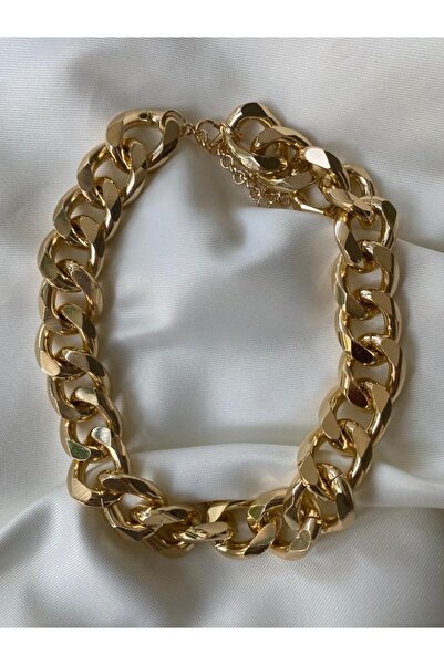 GIDI GIDI SHOP Gold Thick Chain Necklace
