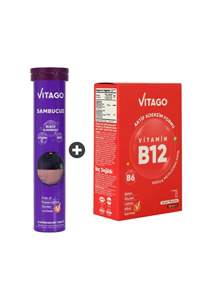 Vitago 2’li- B12+ Sambucus