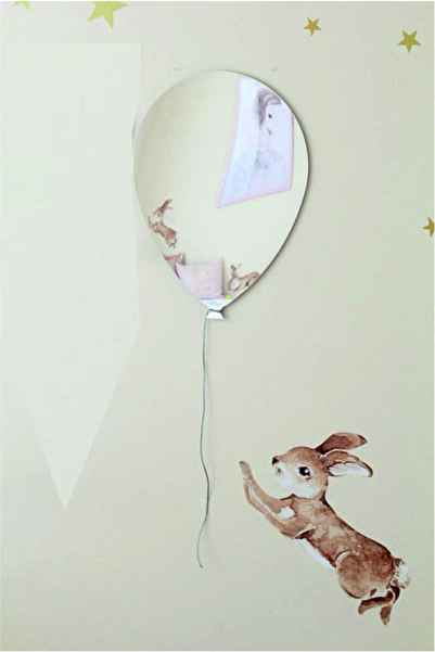 Genel Markalar Çocuk Odası Balon Ayna Akrilik