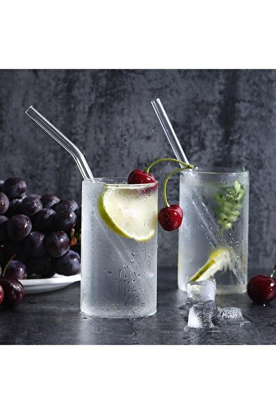 Hayveys 6-Piece Glass Straw