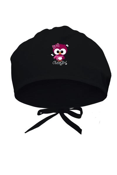 Tasarım Trend Șapcă chirurgicală cu design de pasăre pentru fetiță drăguță