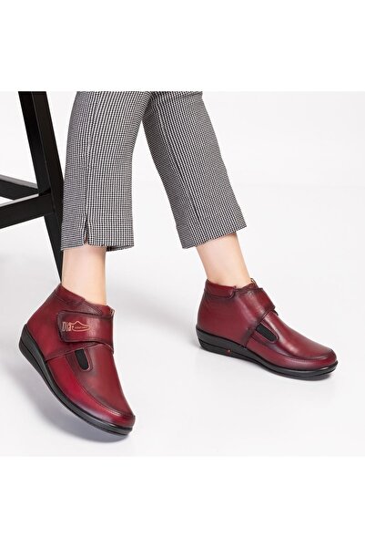 DİA COMFORT Kadın Ortopedik Hakiki Deri Bot