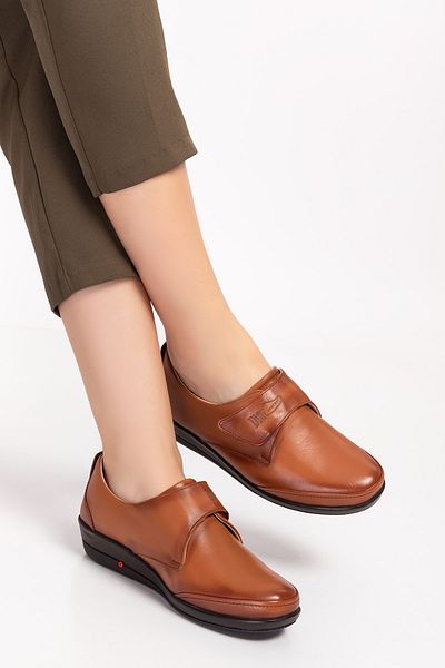 DİA COMFORT Pantofi clasici de damă, cafeniu