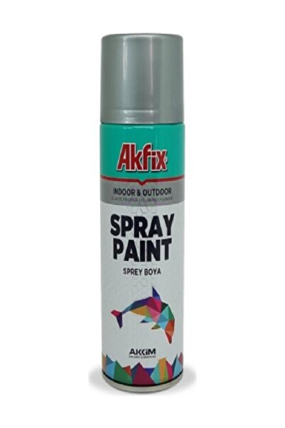 Akfix Parlak Aluminyum Sprey Boya Ral 9006