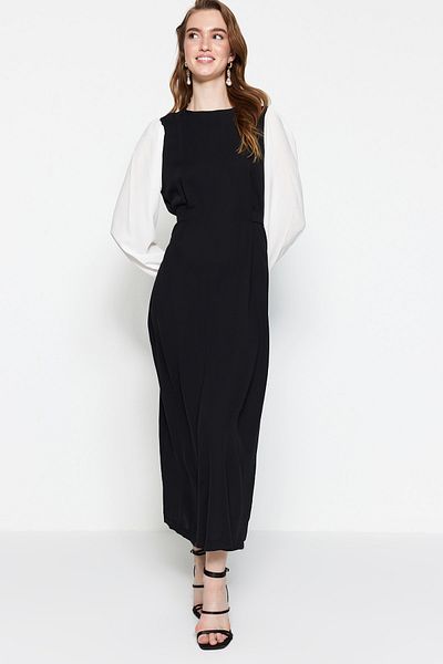 Trendyol Modest Abendkleid - Schwarz - A-Linie