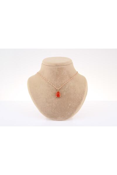 OSMANLI DEĞERLİ TAŞ Sertifikalı Turuncu Akik Doğal Taş Gümüş Çerçeve Gümüş Zi...