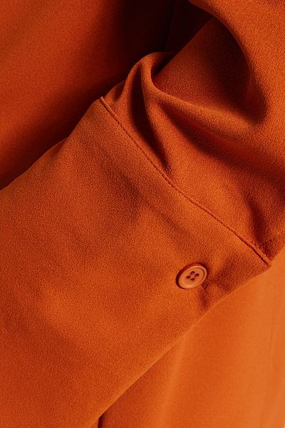 Trendyol Modest Fahéjas szőtt krepp ing-nadrág szett TCTSS23US00060