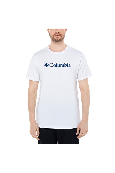 Columbia Csc Basic Big Logo Brushed Erkek Kısa Kollu T-shirt