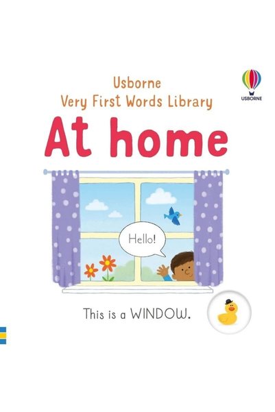 Usborne Παιδικό βιβλίο, Usborne, At Home, 12+ μηνών