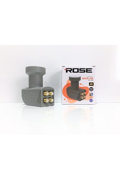 Rose Dörtlü 4'lü Universal Quad Lnb 4k Ultra Hd 3d Elembi Yağmur Korumalı Taiwan Chipset