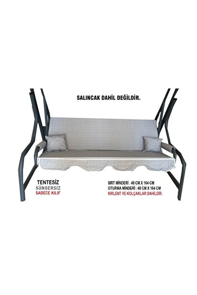 Vip Home Concept Market Ürünleri Süngersiz(tentesiz)salıncak Minder Seti 3 Ki...
