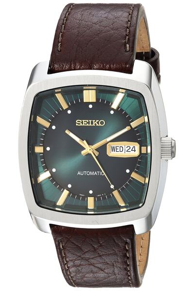 Seiko Recraft Series Snkp27 Deri Kayışlı Otomatik Erkek Kol Saati (yurt Dışından)