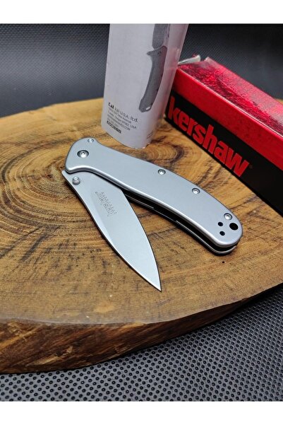 GÜNEŞAVM Kershaw 21 Cm Yarı Otomatik Komple Çelik Kamp Çakısı
