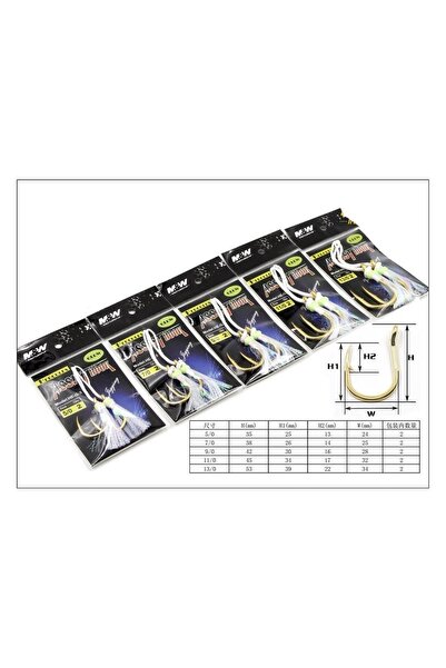 M&w Jigging Hercules He-g-3 Jig Iğnesi