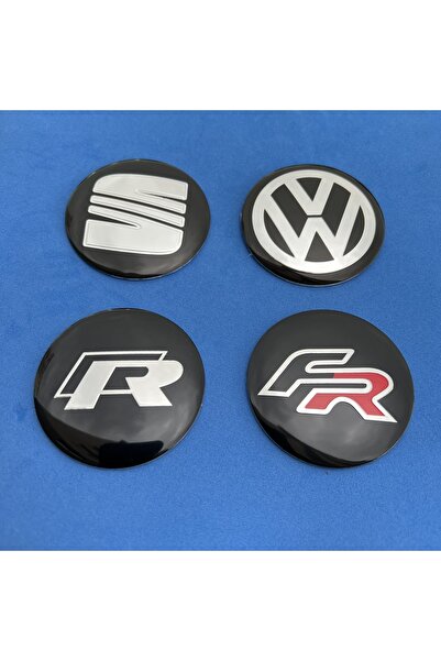 vagmarket Seat Jant Göbek Amblem Sticker (4 Adet)