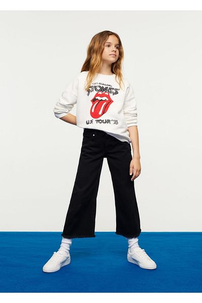 MANGO Kids Φούτερ Rolling Stones