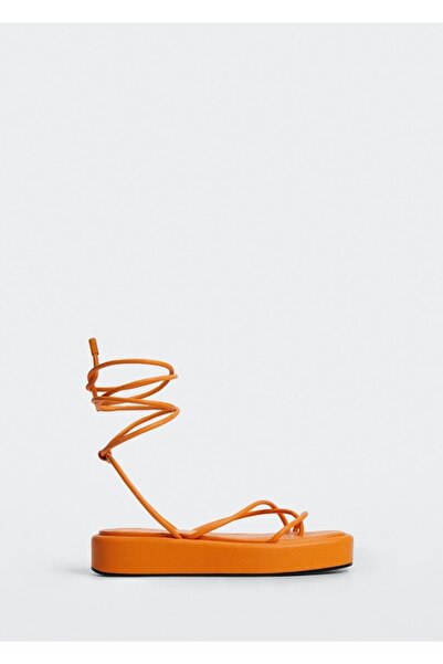 MANGO Woman Platform Strappy Sandals