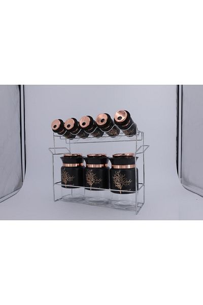 AROW Tree Pattern 8 Piece Spice Set Tr-3745