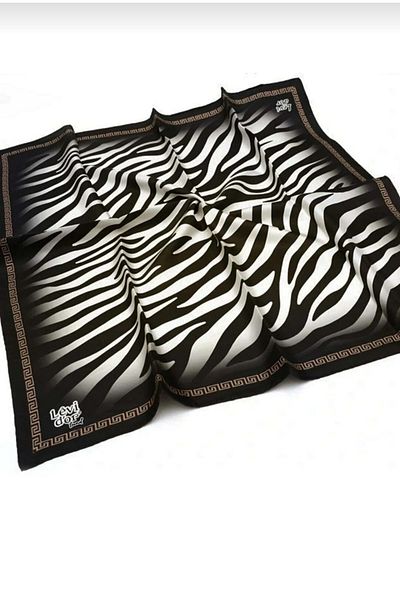 Levidor Μοδάτο μαντήλι με σχέδιο Zebra