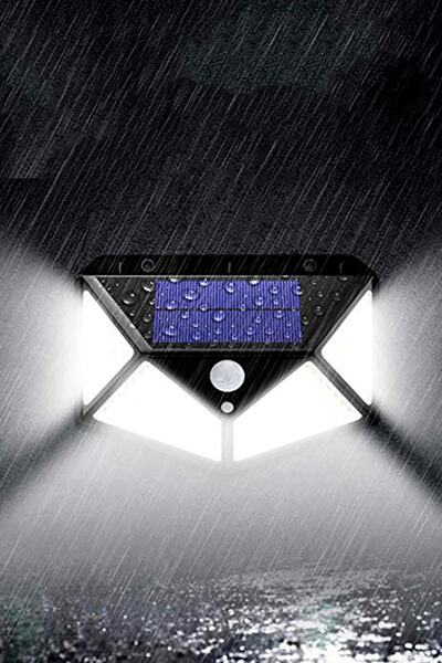 TechnoStation Dış Mekan Aydınlatma 114 Led Bahçe Lambası Işıklandırma Aydınlatma