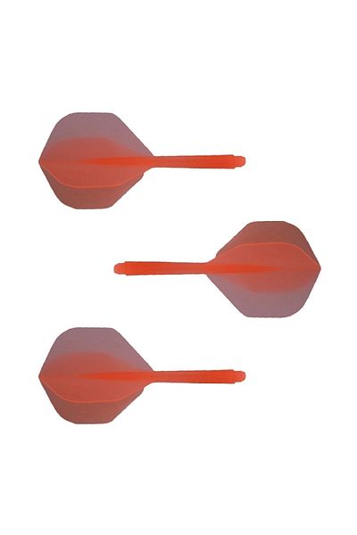 DARTSAN Integrated Neon Shaft-wing SetOrange (PUP MOUTH)
