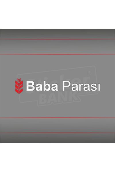 Sticker Bank ملصق سيارة لأموال الأب