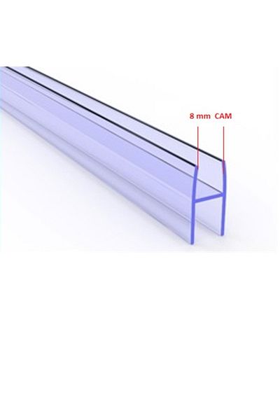 AKSMAR Folding Glass Opening Transparent 8 Mm H (Pack of 5,50 cm)