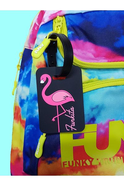 FUNKİTA Flaming Vegas Bag Accessory with Name Tag
