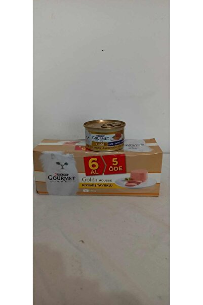 Pro Plan Purina Gourmet 6 Al 5 Öde Kampanyalı Kıyılmış Tavuklu Kedi Ezme 85gr