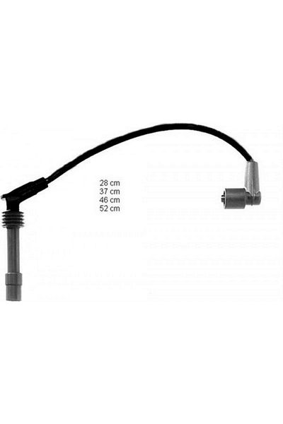 HELLUX Spark Plug Cable - Corsa B 1.2-1.4I 1.2 Sz-14Nz Combo 1.4 Enj. 95-99 Compatible