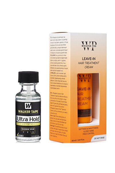 Walker Tape Ultra Hold Protez Saç Yapıştırıcı 15ml+ Protez Saç Yoğun Durulanm...