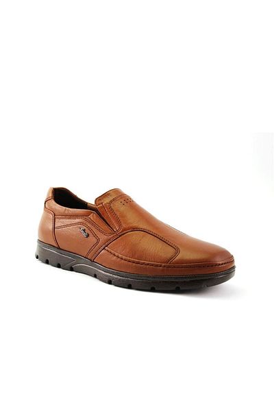 Forelli M32606 Γνήσια Φυσικά Ανδρικά Παπούτσια Comfort Καφέ