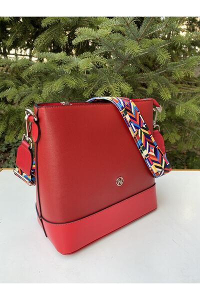 HNB ÇANTA Women's Black Crossbody Shoulder Bag Mv011