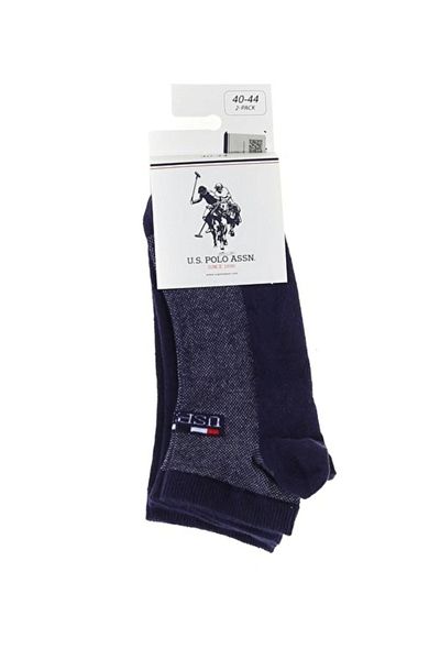U.S. Polo Assn. Чифт чорапи от 2 броя - стандартна кройка - стилен и удобен дизайн (МЪЖЕ/)