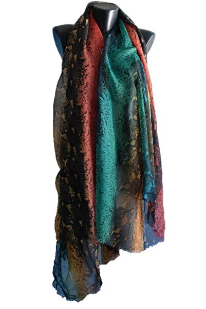 chacklin Fractal 2 Patterned Pareo/sarong (110 X180 Cm)