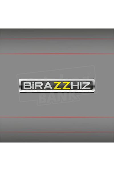 Sticker Bank Birazzhız Car Sticker