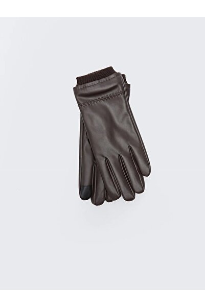 LC Waikiki Leather Look Men's Gloves from Aymira Clothing