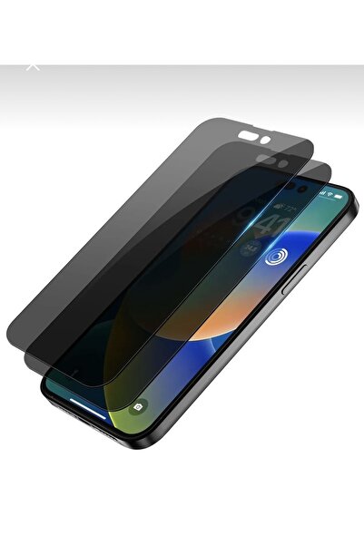 n noppax (2 ADET) Iphone 11 Pro Max Hayalet Ekran Koruyucu 5d Tam Koruma Yand...