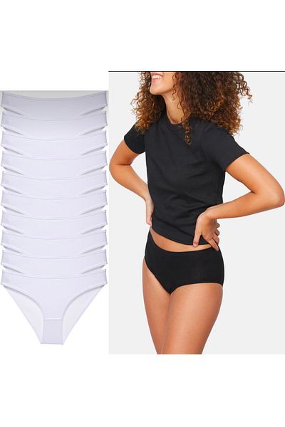 Afrodizyac 10 τεμάχια ψηλόμεσο μπαμπού slip (εξαιρετικά μαλακό και ελαστικό)