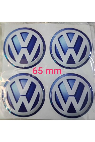 ALTAŞ Vw Volkswagen Plasto (damla) Yapıştırma Jant Göbeği 4 Lü 65 Mm