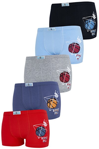 biyokids بوكسر ولادي 5 قطع متعدد الألوان Byo2630