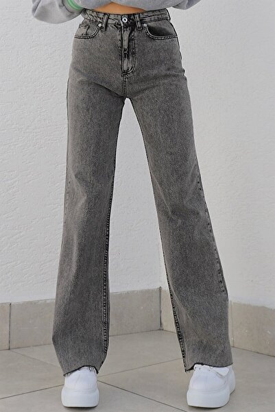 Livik Hot Women Gold 90's Women's Smoke Snow Lycra Super High Waist 90's Denim Jeans