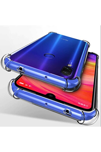 ZM STORE Xiaomi Redmi Note 7 Kılıf Zore Nitro Anti Shock Şeffaf Silikon Kapak