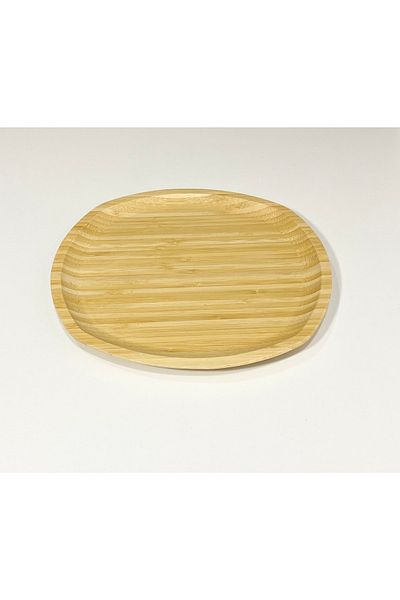 ELZEY HOME Bamboo Serving Plate 20X20Cm